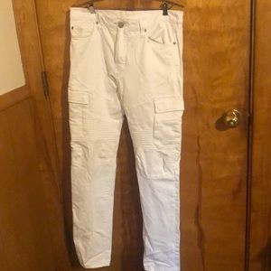 True religion white jeans